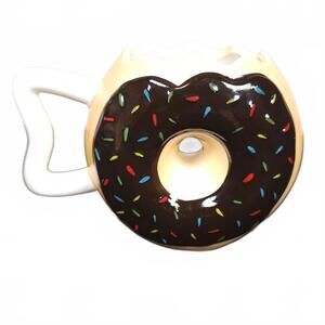 Cute Donut Coffee Mug - Unique Dessert-Inspired Design‎